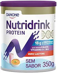 Nutridrink Suplemento Protein Pó Sem Sabor Danone Nutricia 350G