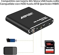 Vista 8 de AGPtek Reproductor multimedia HDMI.), HA0053B