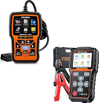 Amazon.com: FOXWELL NT301 OBD2 Scanner Live Data with 12V 24V Car