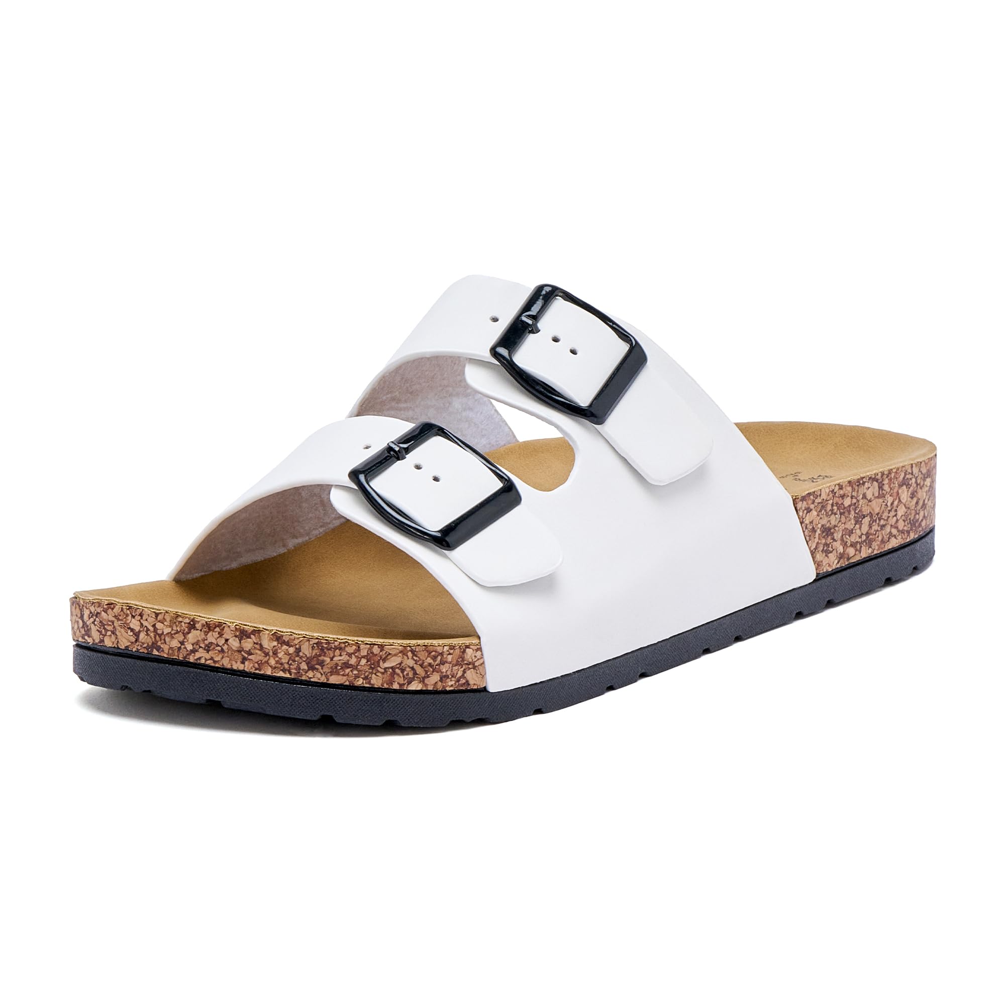 Mules Homme JOMIX Avec Boucle - Sandales Plage Réglables Confortables Pour Maison Et Piscine