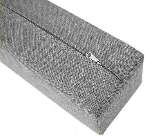 Miniatura 10 de Relleno de huecos de cama larga para cama individualdobleking, almohada de cuña de cama de tamaño personalizado, relleno de colchón lavable para