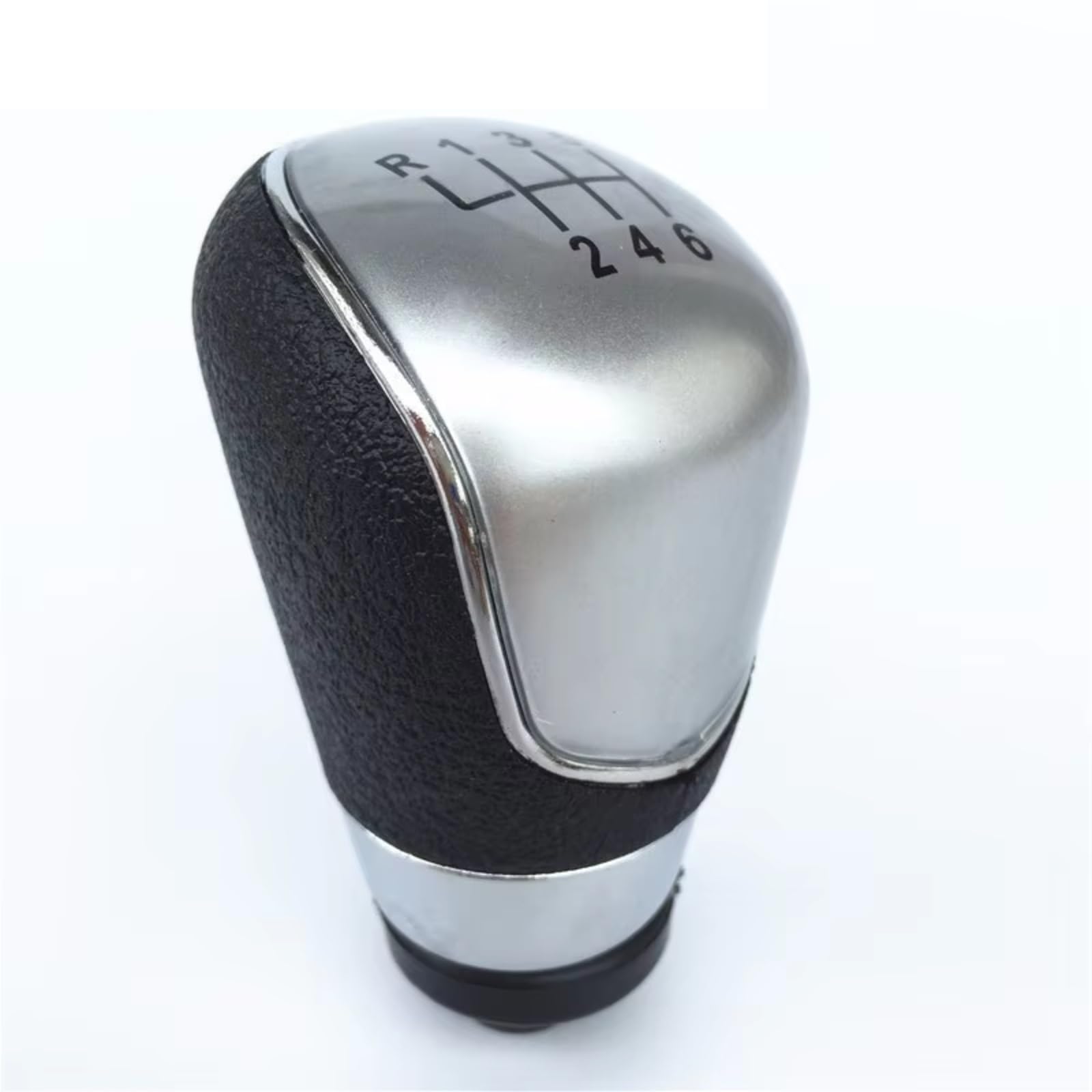 Tudexx One Color Car Gear Shift Knob Head Compatible With Focus Mk3 2011 2012 2013 5/6Speed Gear Shift Knob Gaiter Boot Cover Shifter Lever Handle Gear Stick Head
