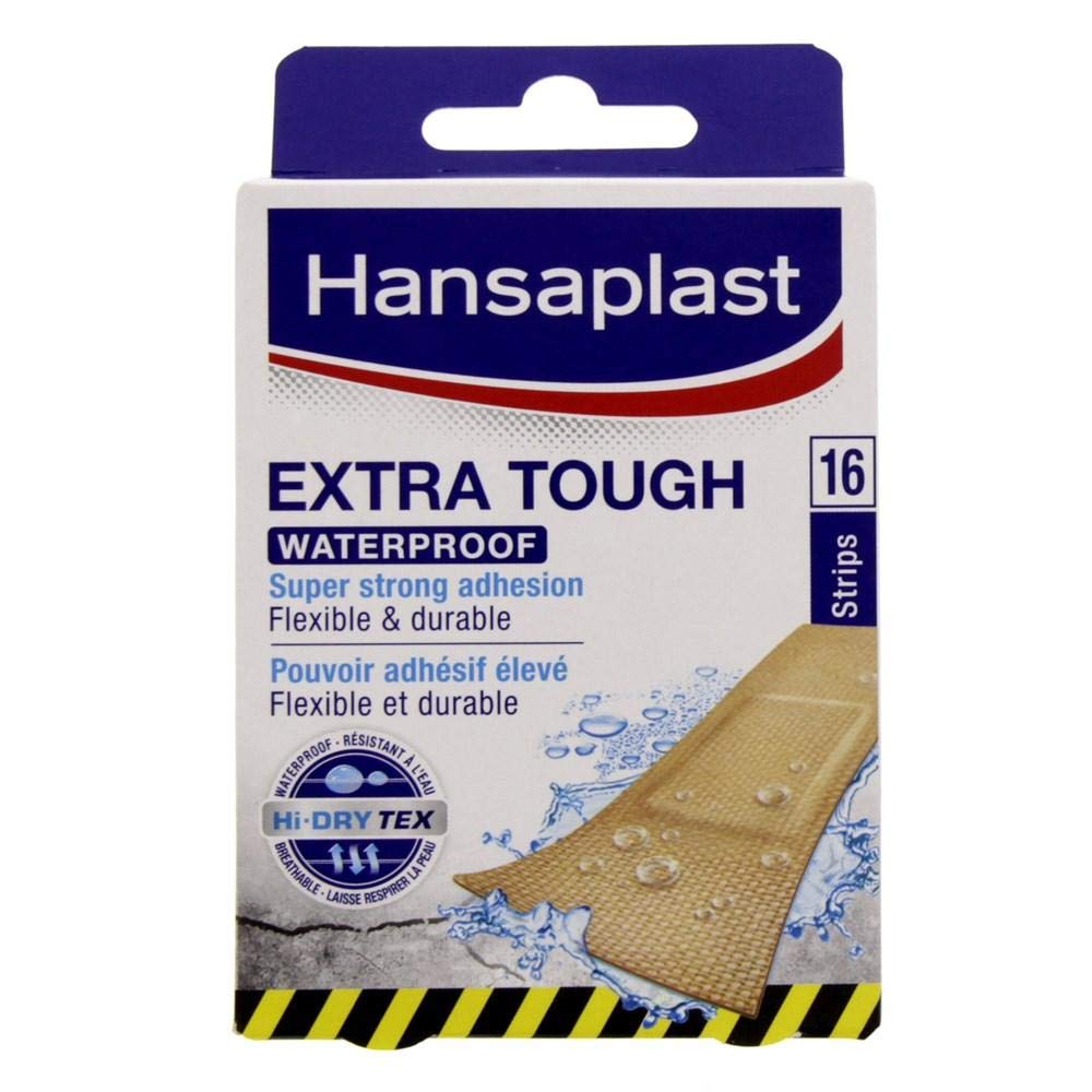 HansaplastExtra Tough Water Resistant 16 Strips