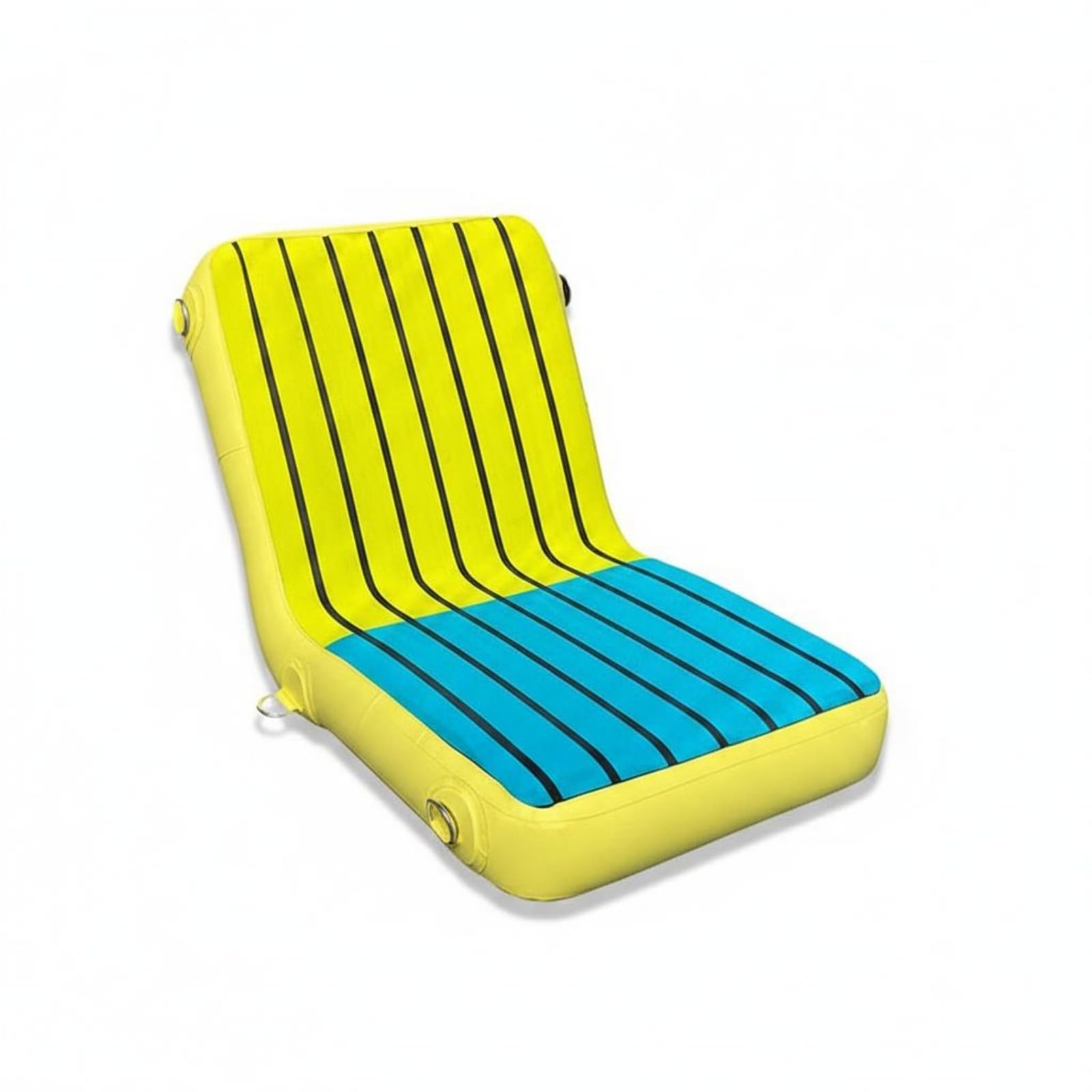 Seggiolino Gonfiabile da Pesca Rimovibile Cuscino Sedile Gonfiabile Resistente Alla Pressione Accessorio Nautico per Pescatori, Rafting, Paddleboard