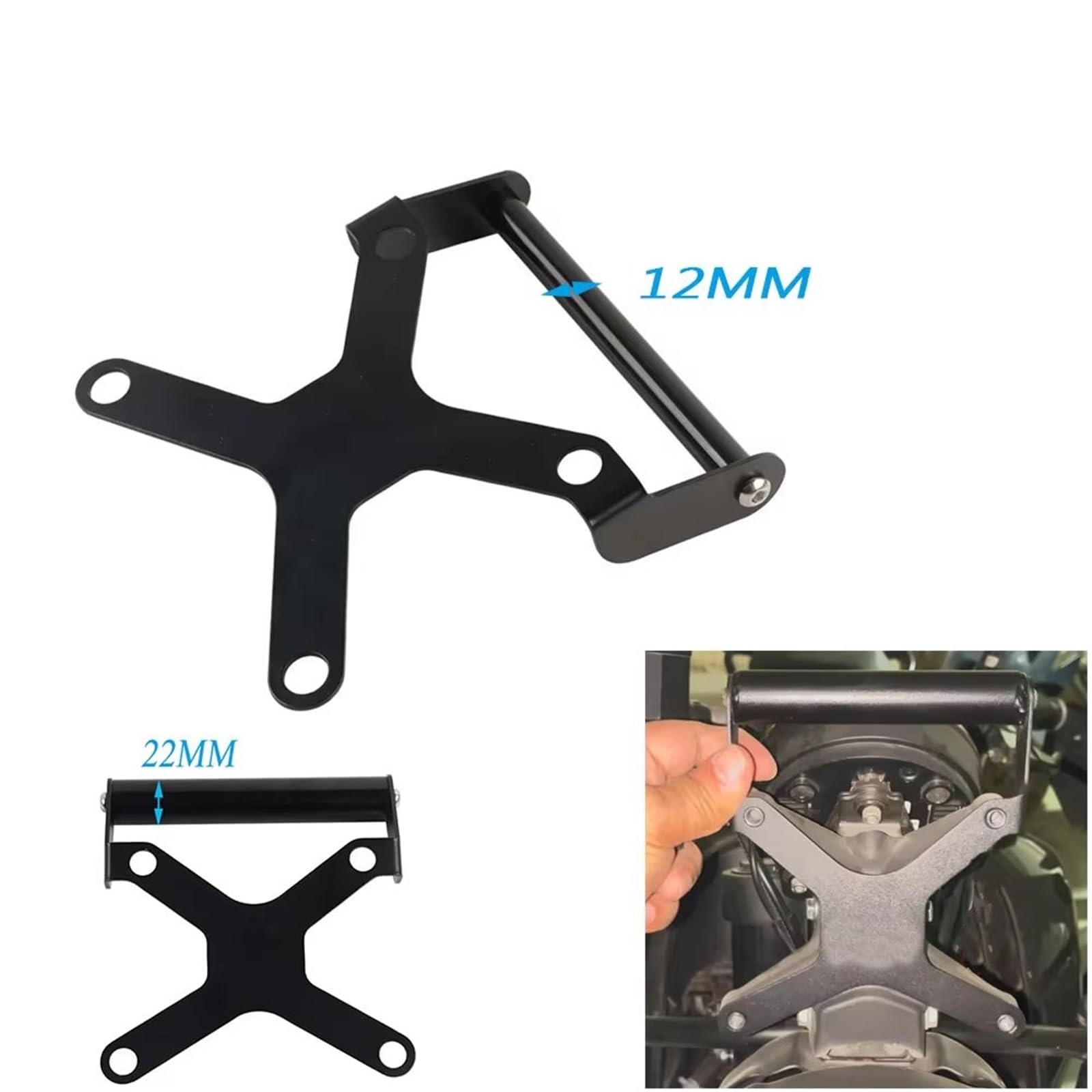 Support Navigation Barre pour Royal pour Enfield pour Himalayan 450 452 2024 2025 Support Téléphone Moto Navigation GPS