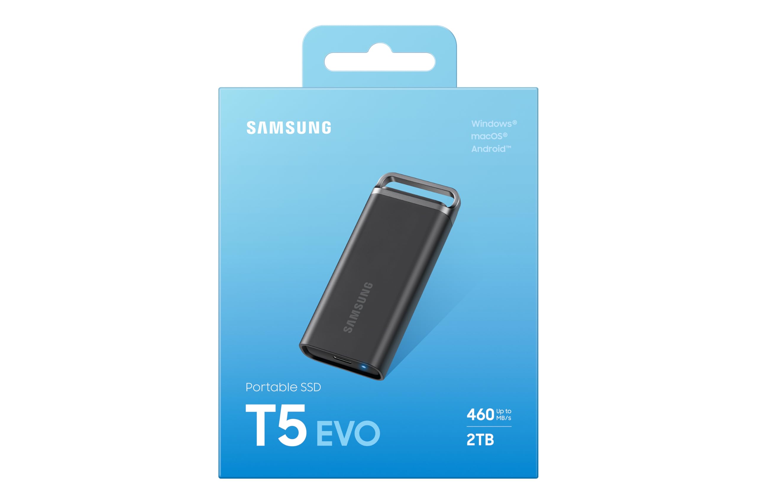 Amazon.com: Samsung Portable SSD T5 EVO, 2 TB, USB 3.2 Gen