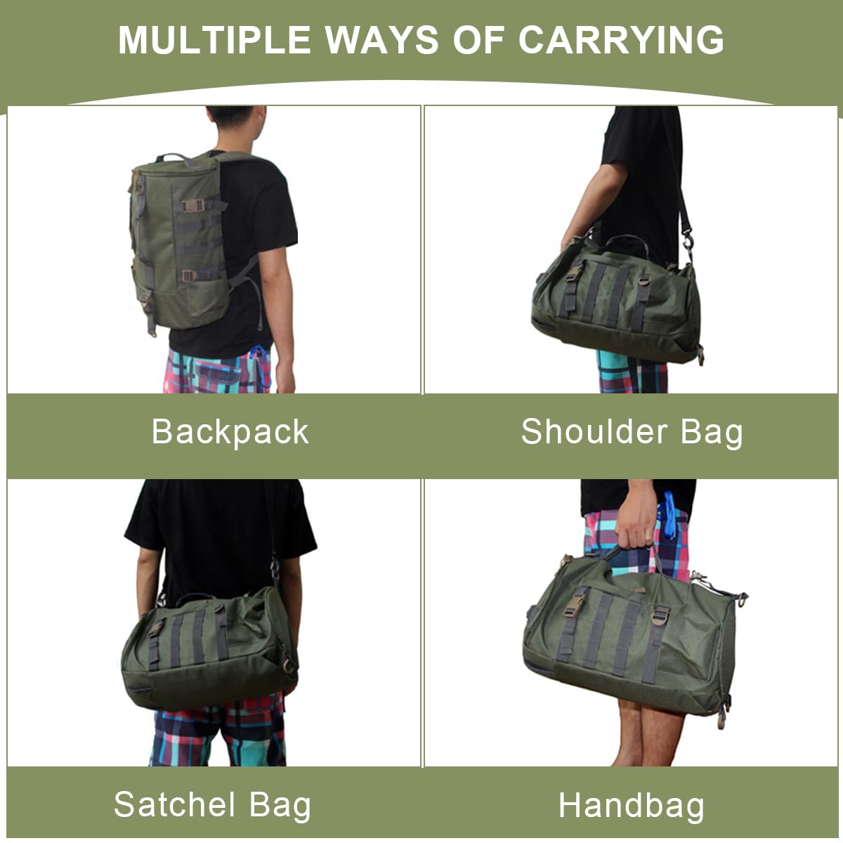 Mochila Pesca,Mochila de Pesca con Bolsillo Principal de Gran Capacidad y Múltiples Bolsillos de Almacenamiento,Mochilas Pesca Multifuncional para Pesca,Camping,Senderismo
