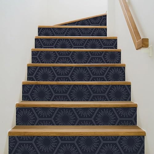 Miniatura 5 de Tempaper Royal Blue Hello Sunshine - Papel tapiz removible para despegar y pegar, 20.5 pulgadas x 16.5 pies, fabricado en los Estados Unidos