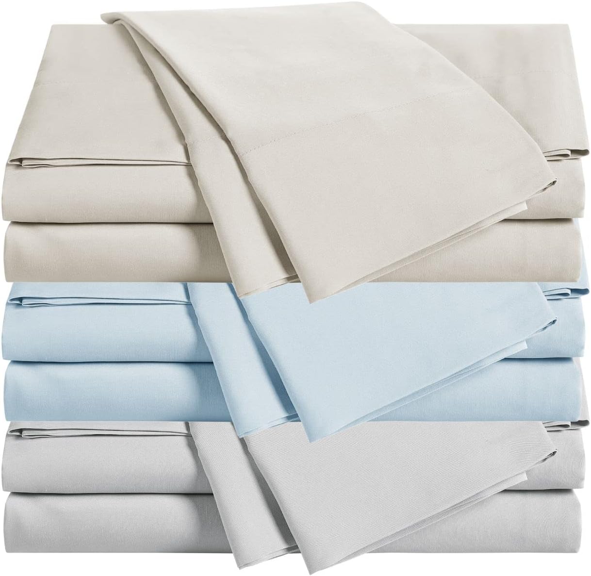 WellBeing by Sunham Luxurious Blend Sheet Set, 4Piece
