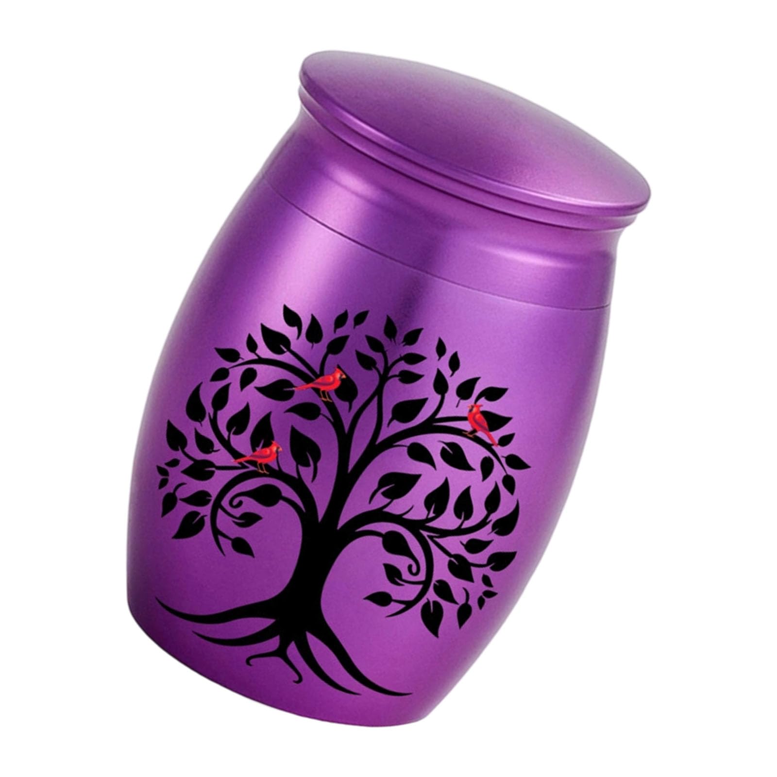 Buxuaaaa Aluminum Alloy Pet Debris Artifact Jar Safe Ending Cenotaph Display for Dear Partner Decorative Pet Cremation Container