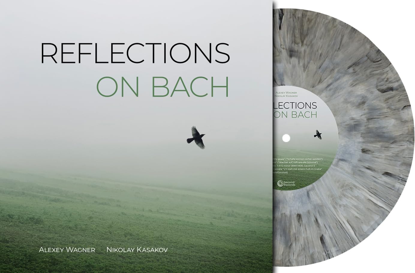Reflections On Bach (Black/White Marble Vinyl) [VINYL]