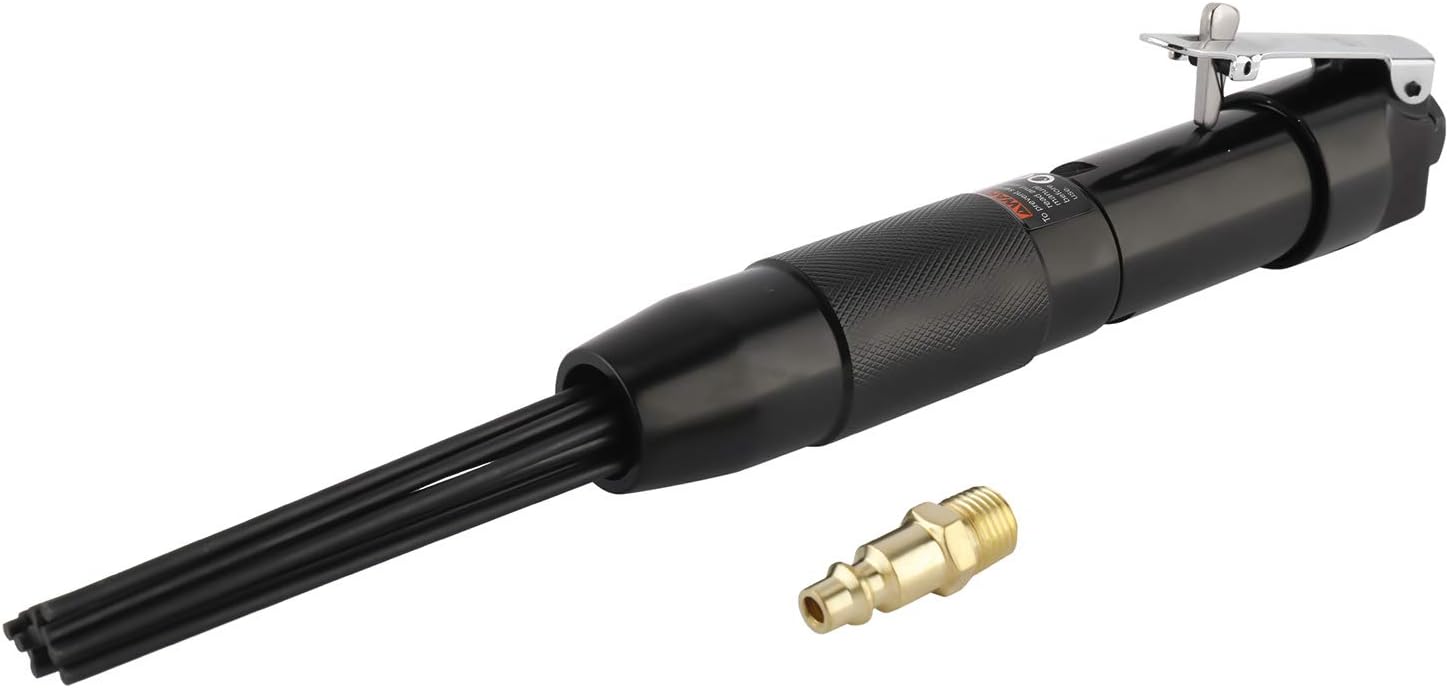 Compact Air Needle Scaler Air Powered Pneumatic Rust Paint Weld Removal Tool