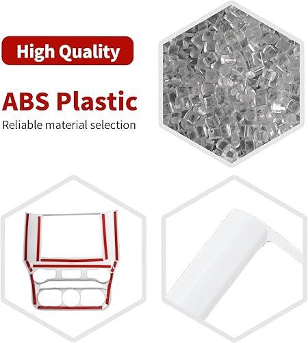 Miniatura 31 de RT-TCZ Para RAM Center Dash Radio Cover Trim para Dodge RAM 2018-Present Purple Interior Accesorio