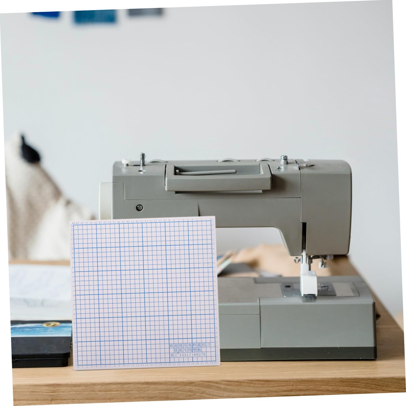 DOITOOL Tappetino da taglio a griglia ad alta durezza per taglierina per tessuti - Tappetino di ricambio per macchina da taglio, da per sartoria di precisione 32x32x0,6 cm/12,6x12,6x0,2"