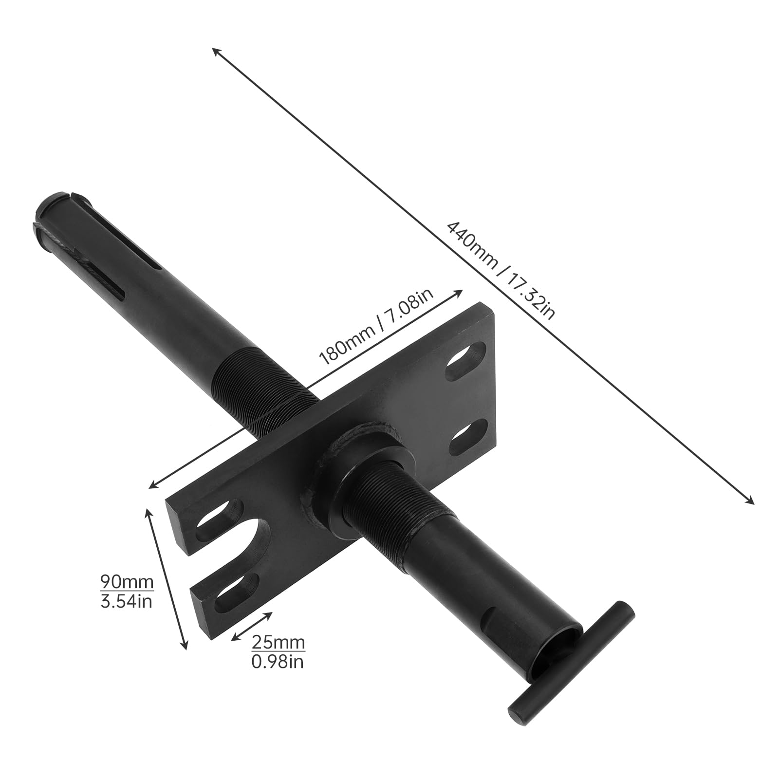 ChgImposs Premium Carbon Steel Gimbal Bearing Puller for Boat, Black Gimbal Bearing Remover