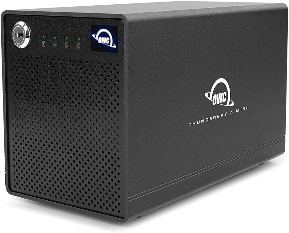 OWC ThunderBay 4 Mini 4-Bay Thunderbolt 3 External Drive Enclosure