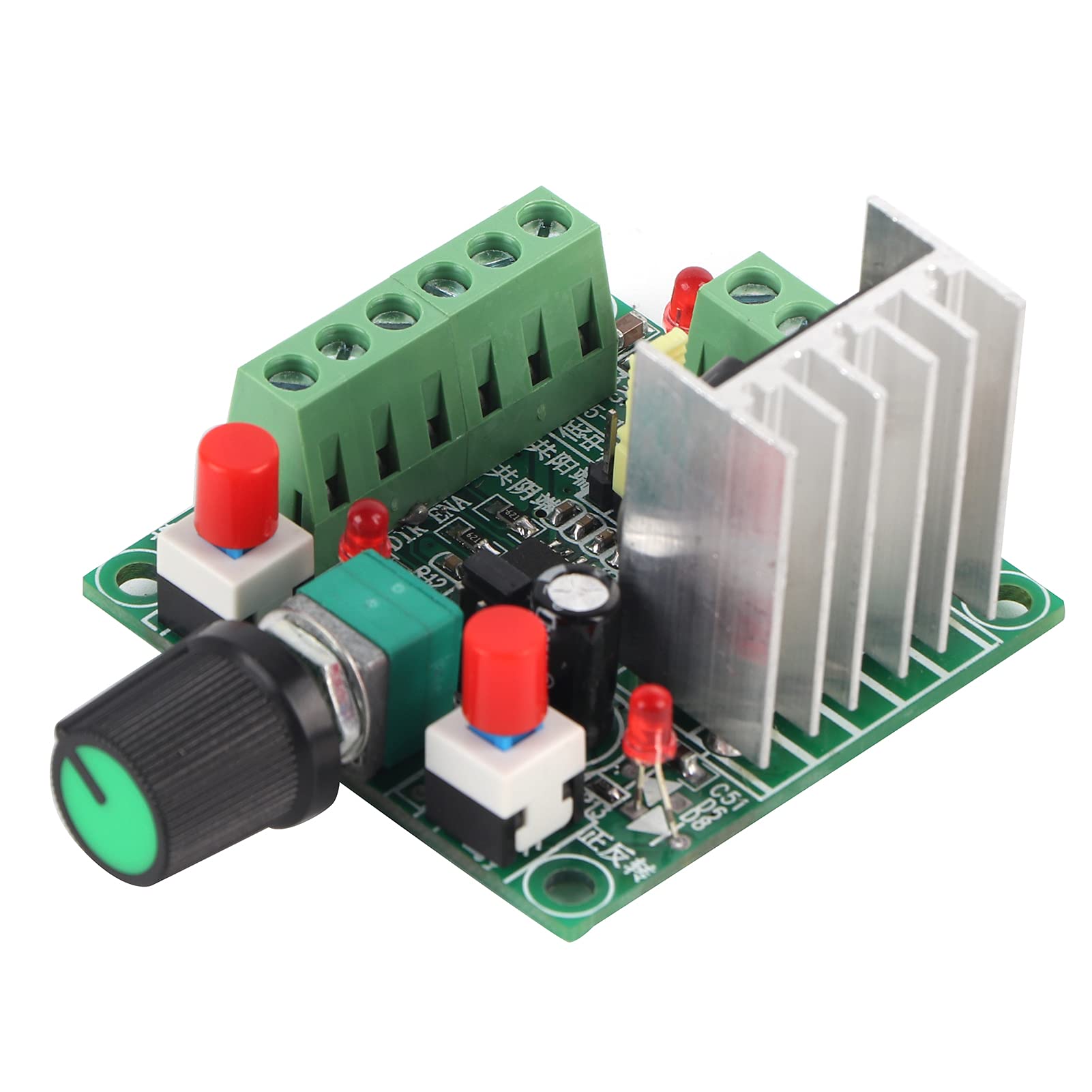 Contrôleur de vitesse de pilote de moteur pas à pas, générateur de signal PWM d'impulsion, DC 12V, 24V, 5.4k-160KHz, 540-16.6KHz, contrôle de signal mort  13