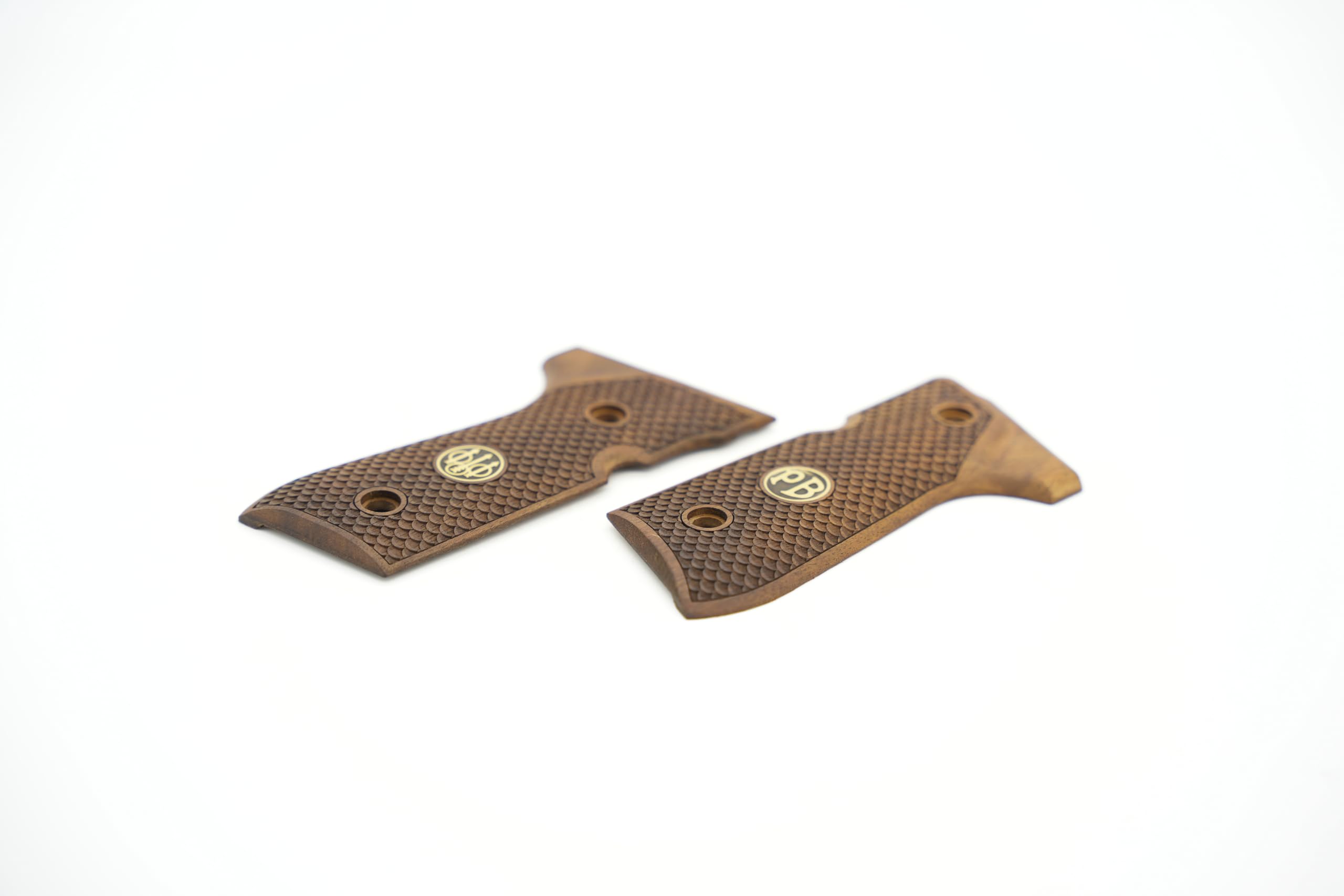 Puños de madera de nogal de marca Deep Grips compatibles con Beretta 92FS, 92A1, 92G, 92D, 96, M9