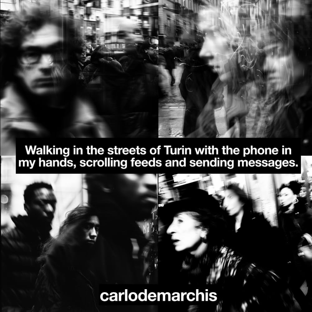Eviter la chute de smartphone en main en envoyant un message a Turin