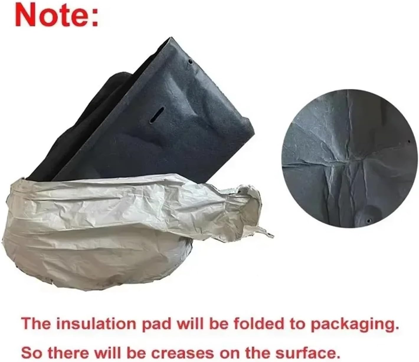 Compatible with Toyota Prado LC250 2024-2025 Front Engine Soundproof Cotton Insulation Pad with Buckle Reduce Noise Automobile Accessories