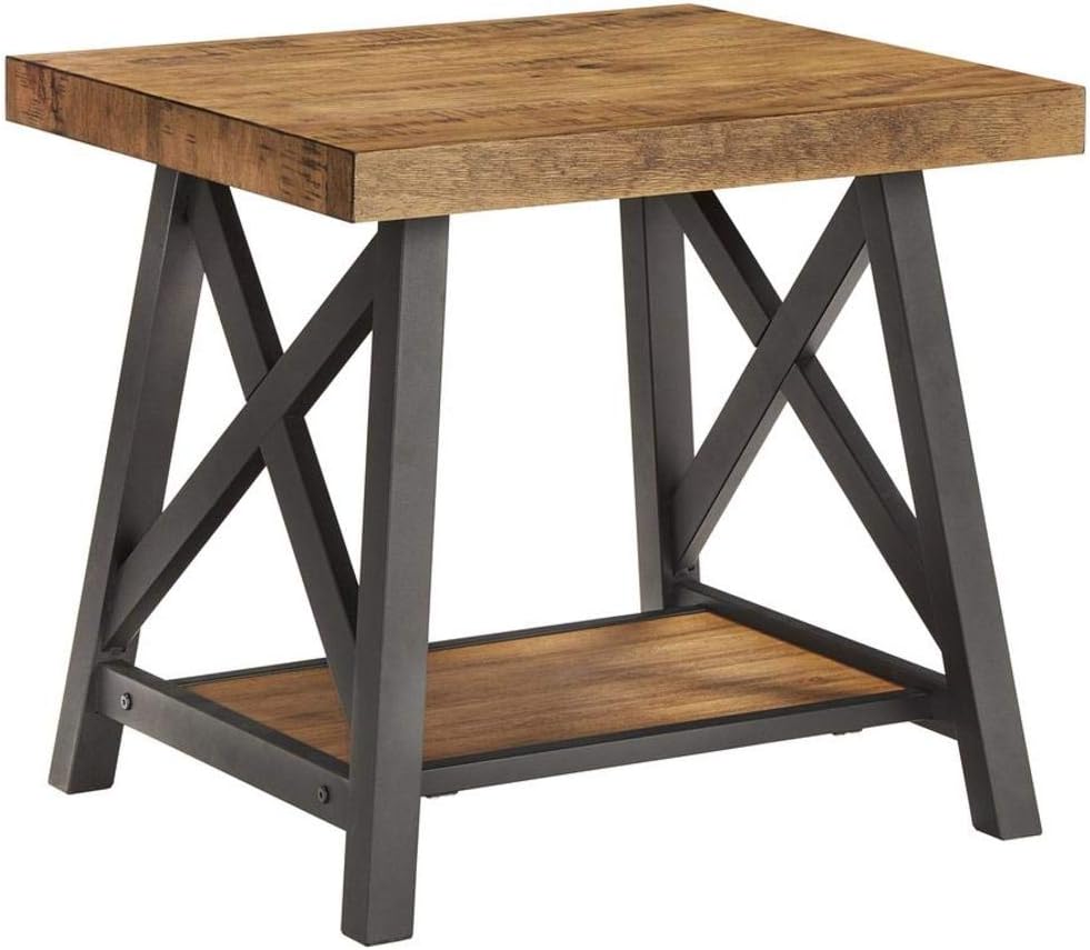 End Table 24 Inch Sturdy Heavy Decorative Home Decor New