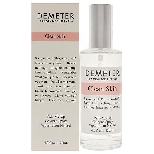 Demeter Clean Skin Colonia Spray para Unisex, 4 onzas