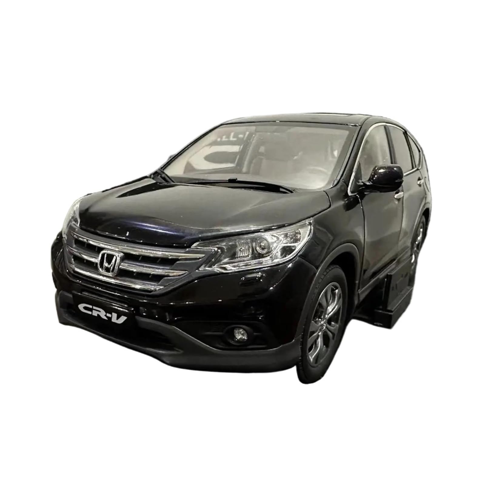 Metallo Scala Replica 1 18 per Dongfeng Honda CRV quarta generazione 2012 modello auto lega pressofusa serie decorazioni per la casa Hobby Veicoli Giochi Set