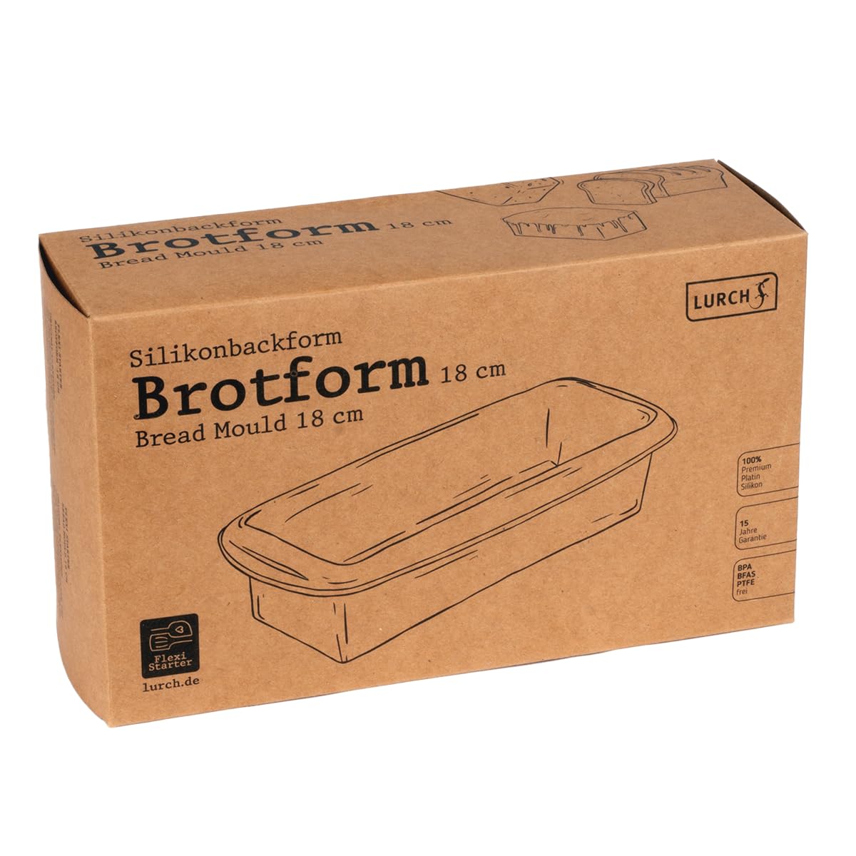 Lurch Flexi Starter Burger Bun silikonowa forma do pieczenia – perfekcyjne samodzielne pieczenie burgerów