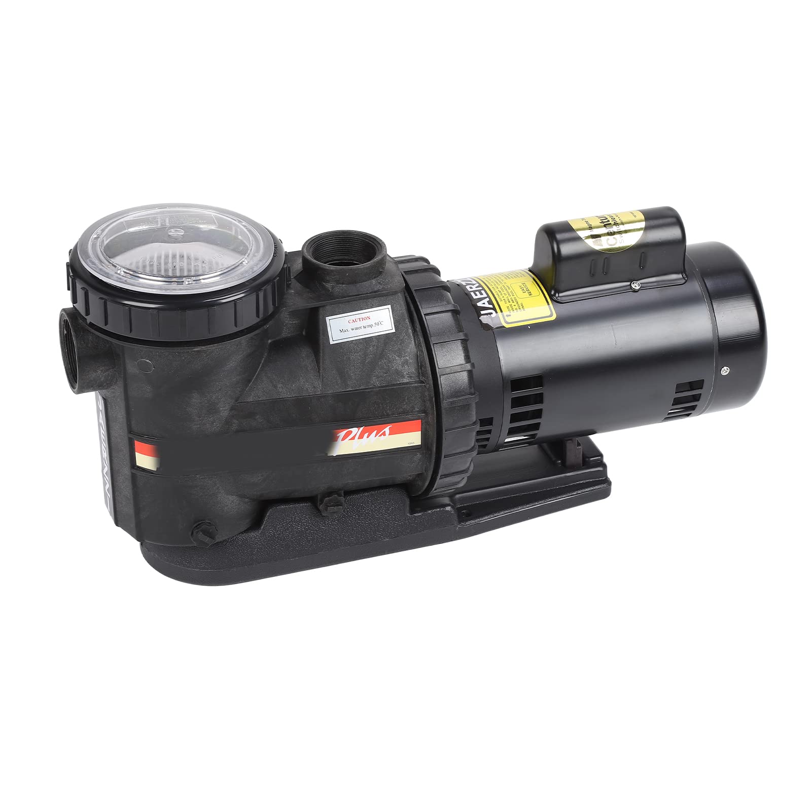 KUIDAMOS Bomba de Agua de Poco Ruido 1.5KW para Piscina y SPA con Plástico Duradero y Aleación de Aluminio