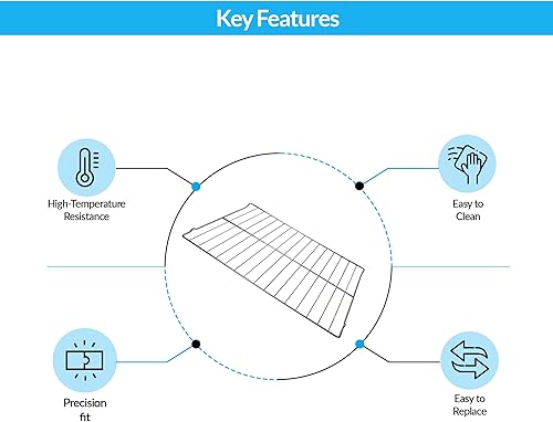 Miniatura 3 de Exact Piezas de repuesto Estante del horno para General Electric, Hotpoint, WB48T10011