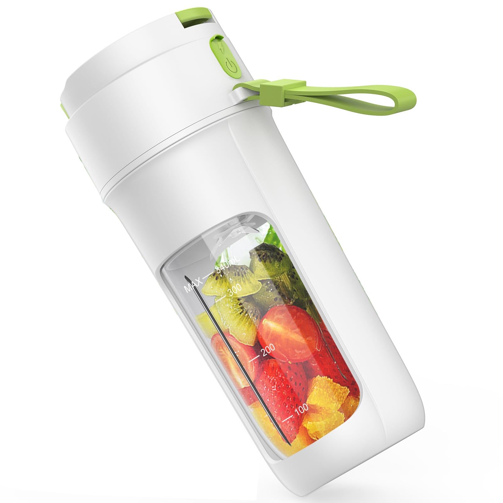 Amazon | Angashion ジューサー ミキサー 小型 【最強力モデル・22000