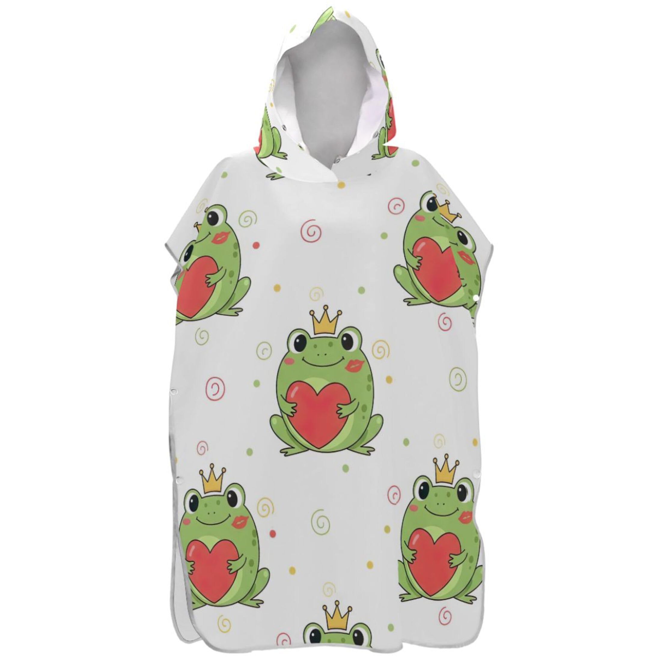 Poncho de surf à langer pour adulte avec serviette de bain à capuche après la baignade