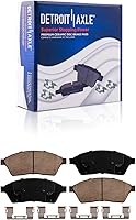 Vista 31 de Detroit Axle - Pastillas de freno para Dodge Dart 2013-2016 2014 2015 pastillas de freno de cerámica con reemplazo delantero y trasero de hardware