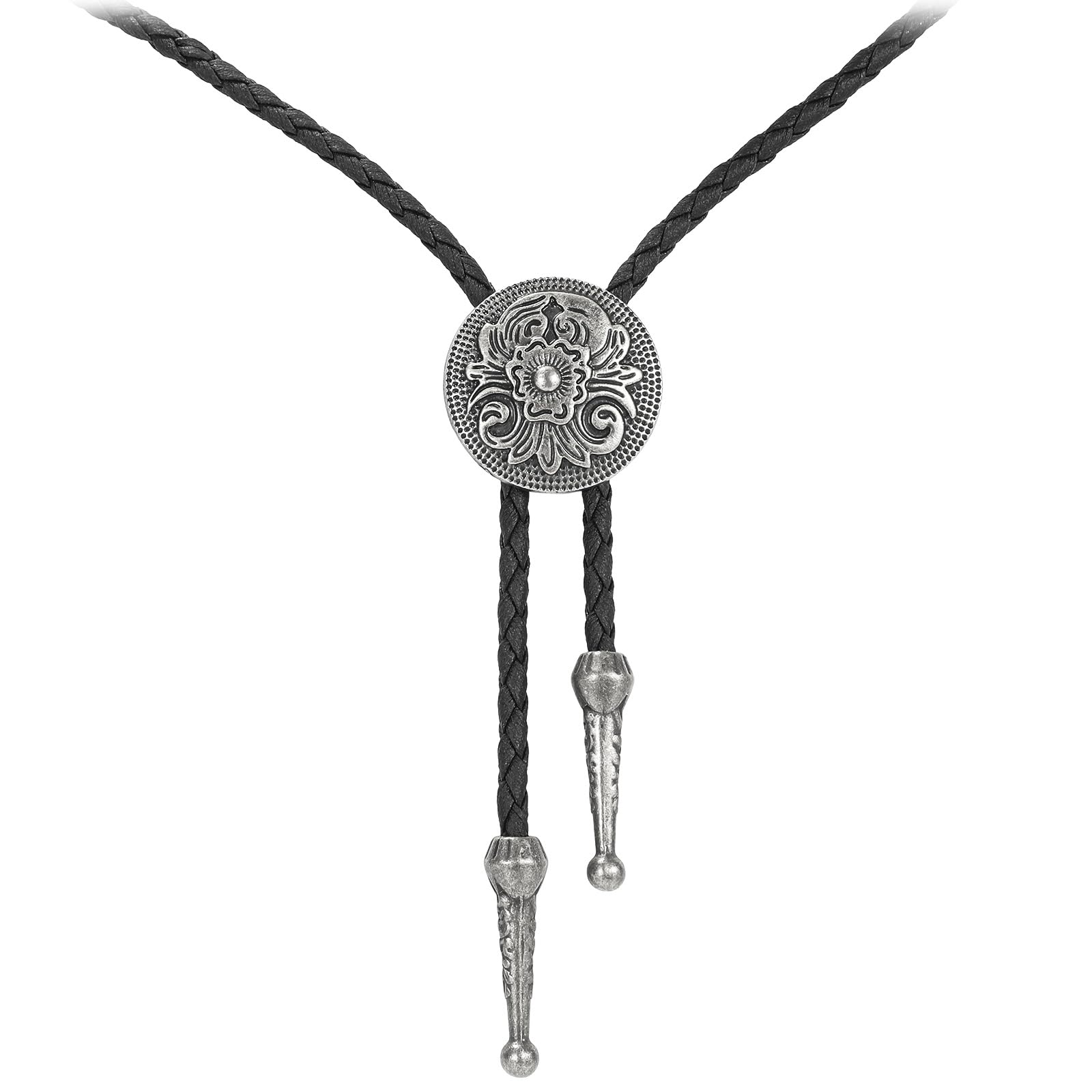 Bolo Tie for Women Men, Western Bolo Tie Rodeo Cowgirl Cowboy Tie Bolo Ties Cowboy Accessories for Men Women