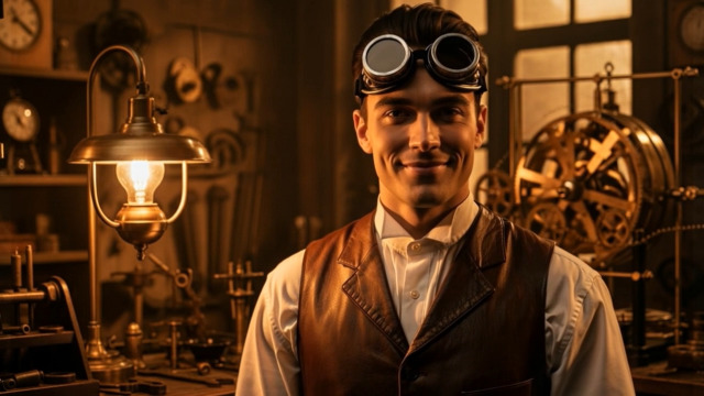 steamworker's goggles Vintage Steampunk Mad Scientist Goggles Ghostbusters Goggles orderly they remained comfortable Color:Earth Brown C-Gear-Skins - LugiaCity.de