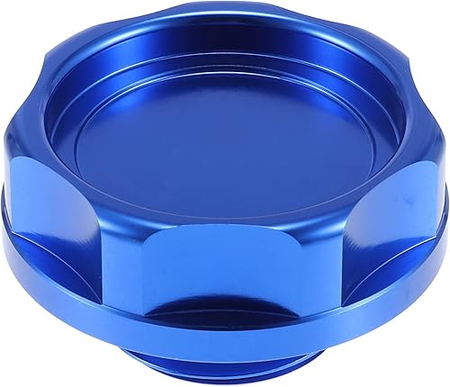 Miniatura 1 de Tapa de llenado de aceite para automóvil Cubierta de tanque modificada para Honda Engine Serie B para Honda Engine Serie D Azul