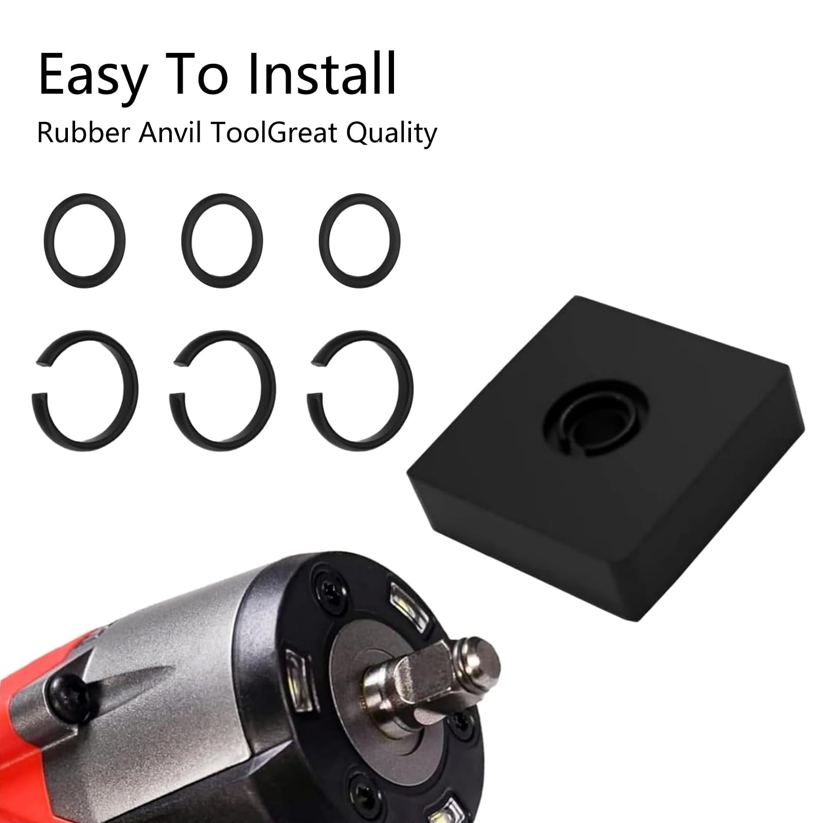 Upgrades Rings Impacts Buckles Clamps Power Tool Attachment Secure Locking Mechanism Simple Operate for Tool Attachments