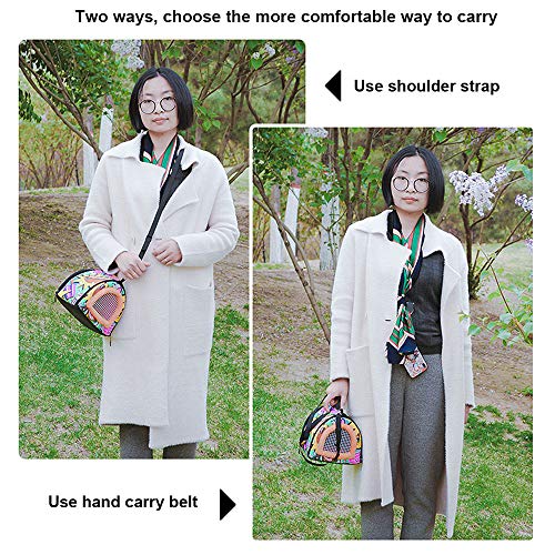 ADOGGYGO Small Animals Guinea Pig Hamster Carrier Bag with Strap Breathable Portable Outgoing Bag for Hamster Hedgehog… - Image 5