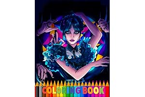 The Wednesday Coloring Book (2024 Edition)