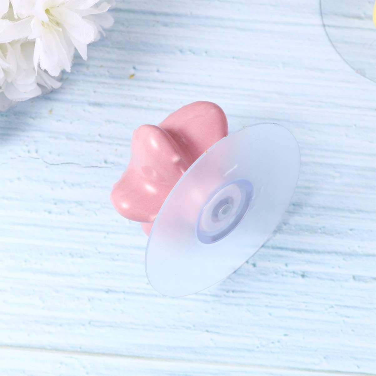 ARTIBETTER 2pcs Stick Home Cup Decorative Shop Dorm Hardwares Mediterranean Knob Pulls Decoration Suction Knobs Cabinet Handle Shape Drawer Pull Door Star Self Sea Furniture Beach Handles