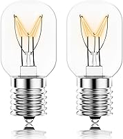 Vista 1 de Light Bulb Fits for Whirlpool Microwave Oven,Compatible with Whirlpool Maytag GE Amana Over The Range Hood Microwave,Dimmable 125V 40W E17
