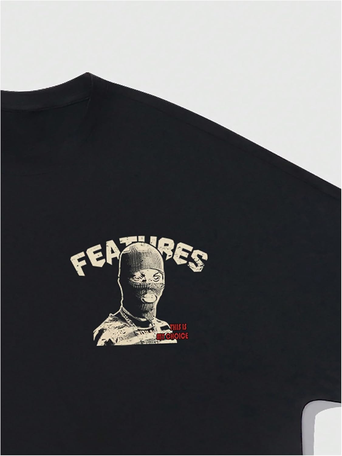 GORGLITTER Men's Oversized Graphic Tee Vintage 90s Hip Hop Short Sleeve T Shirt Casual Crewneck Streetwear Top - Image 7