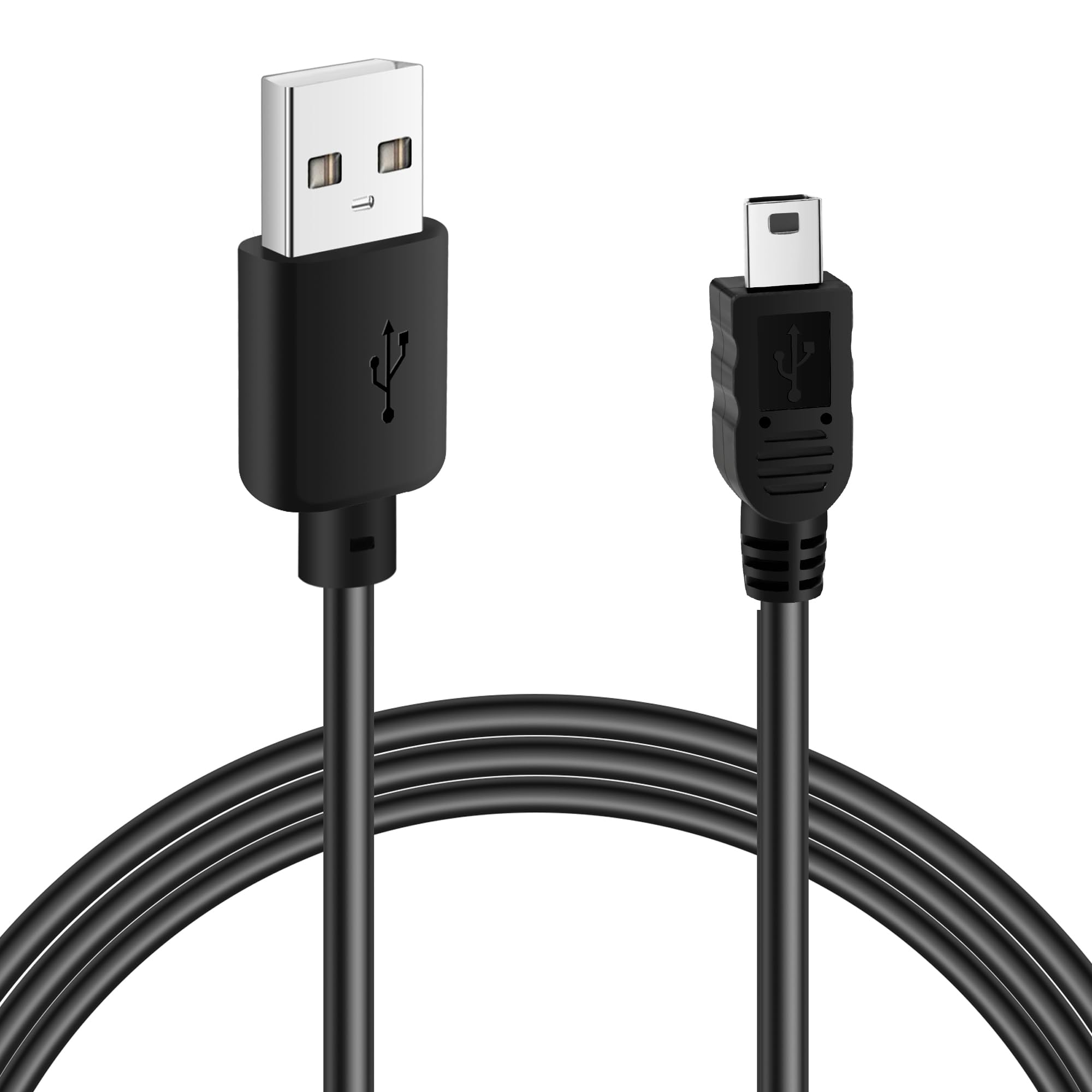 Amazon.co.jp: USB2.0 miniケーブル 5M（A to mini-B）オス-オス 充電