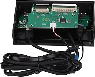 5.25 Inch Front Panel Card Reader, USB 3.0 Type C TF SD MMC CF MD XD M2 MS ESATA Port Front Panel Media Dashboard