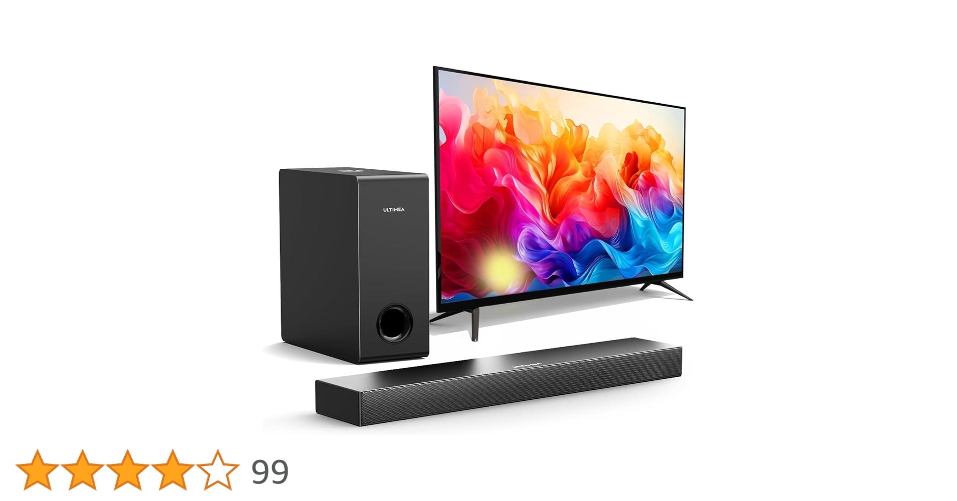 Amazon.co.jp: ULTIMEA サウンドバー テレビ用 2.1ch Soundbar
