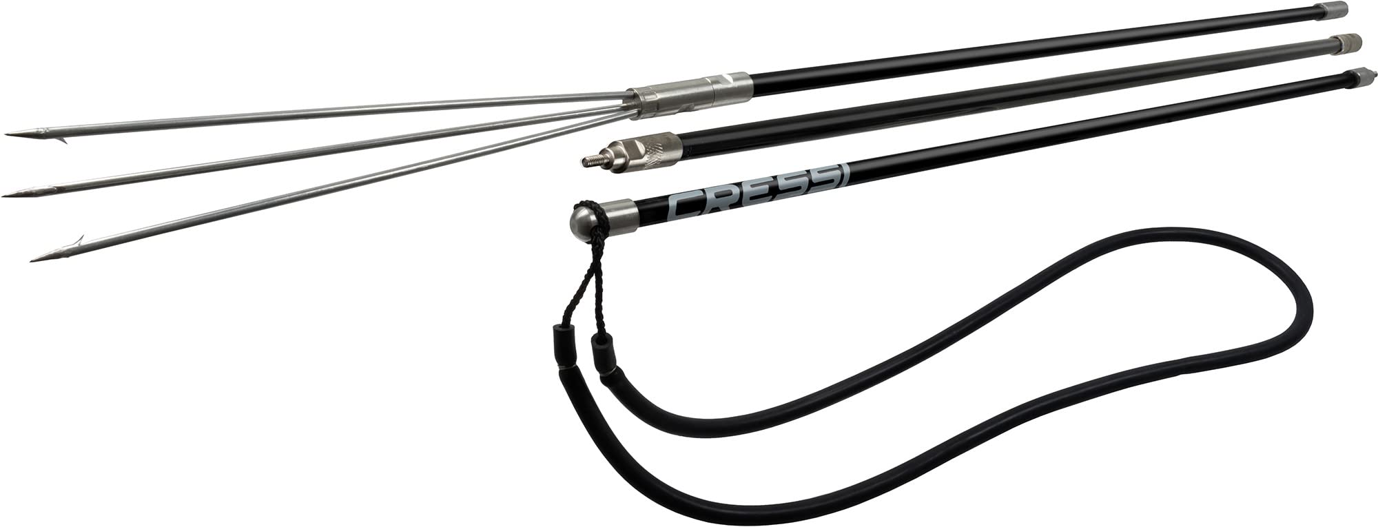 Cressi Pole Spear for Spearfishing - Fiberglass Made, Light & Strong - FG Designed in Italy by Cressi