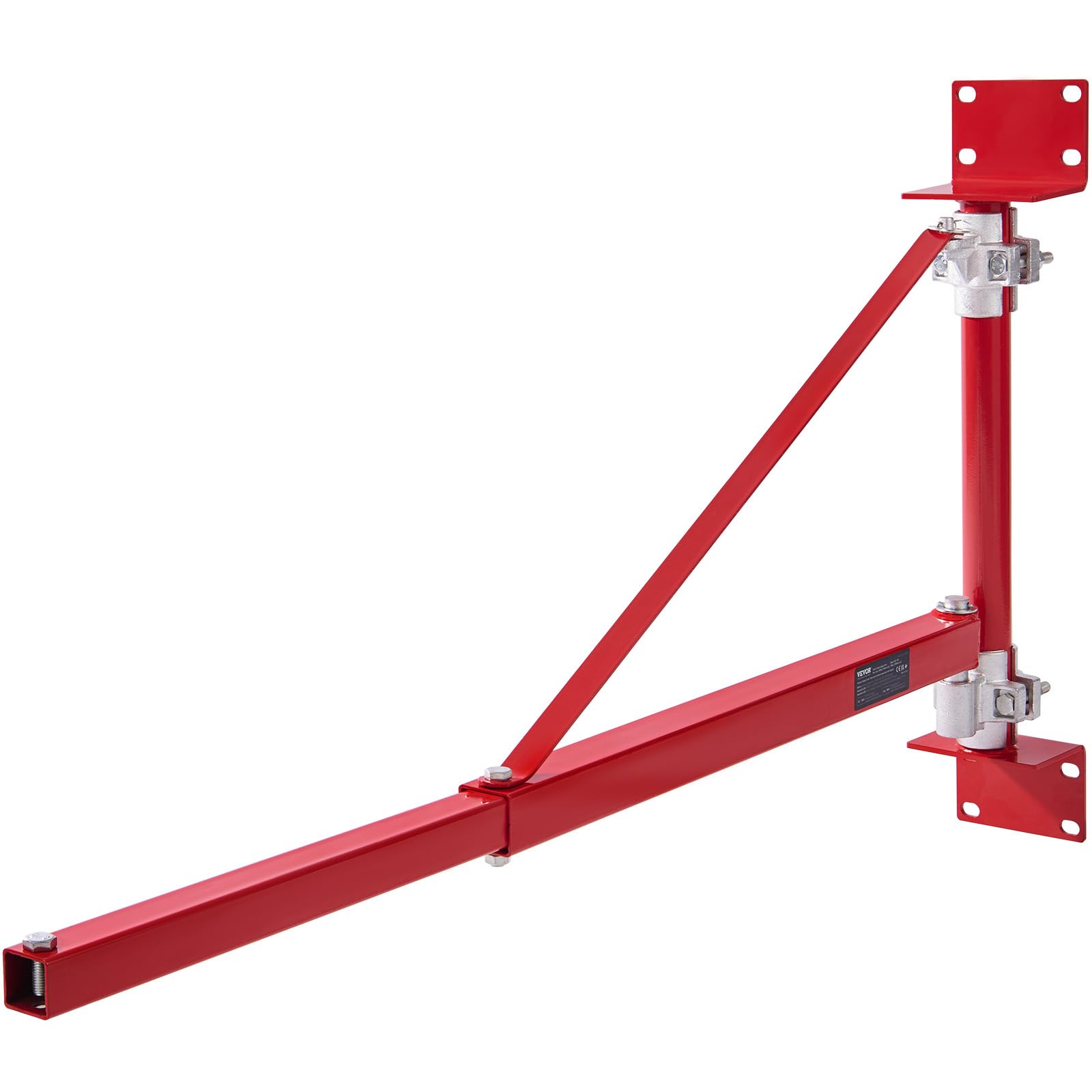 Hodoy Brazo de Soporte del Polipasto, Max. Carga a 750 mm: 300 kg, Carga a 1.150 mm: 200 kg, Soporte de Brazo de Grúa Eléctrico, 103 x 140 x 180 mm, Brazo Oscilante del Polipasto, Rango de Giro: 180 °