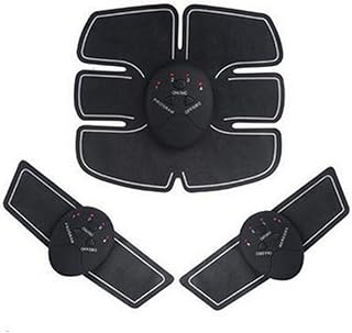 Abs Trainer"lazy Abdominal Patch Abdominal Apparatus Slimming Belt Abdominal Applicator Fitness Home Abdominal Abdominal Belt Abdominal Muscle Artifact, Six Abdominal Battery Type-normal"