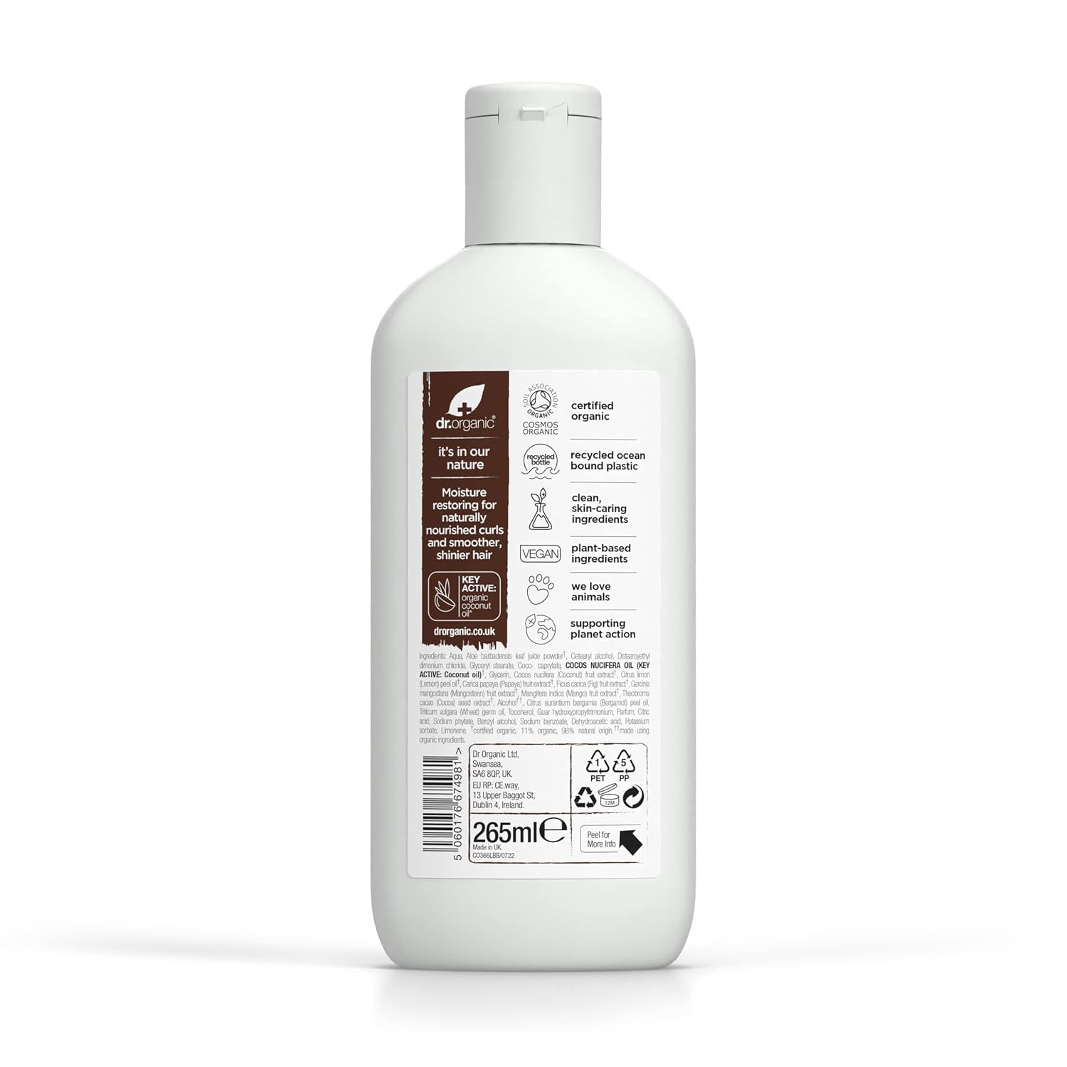 Organic Doctor Organic Virgin Coconut Oil Conditioner, 9 fl.oz. image 2