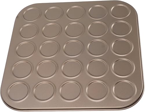 Miniatura 10 de Luqeeg Molde superior para magdalenas, material de acero al carbono, revestimiento antiadherente, distribución uniforme, bandeja para magdalenas